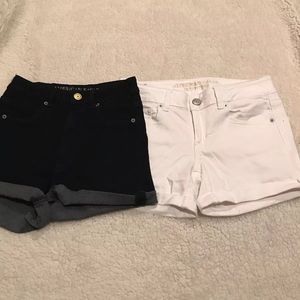 American eagle jean shorts